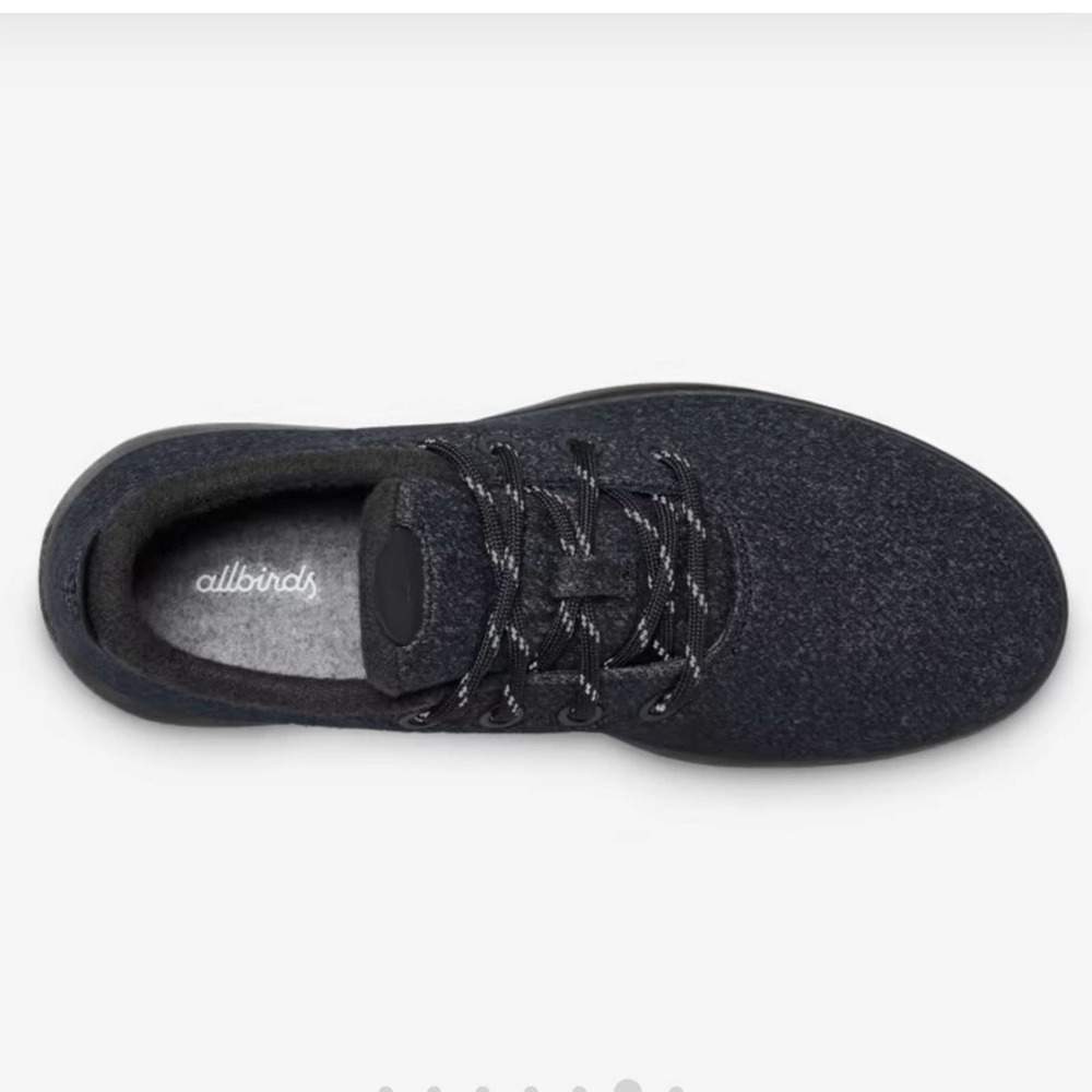 Allbirds Women's Wool Runner Mizzles Natural Black Size 7